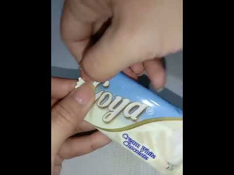 ASMR Goya milk chocolate 🍫 #shorts #asmr #satisfying