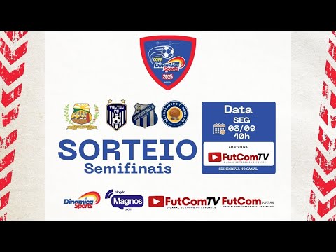 Sorteio dos confrontos das semifinais da Copa Dinâmica Sports Master 2025