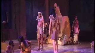 Adam Lambert plays Joshua and sings "Is Anybody Listening"