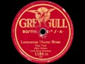 Eddie Davis Orchestra: Lonesome Mama Blues (1922)