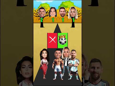 Ronaldo vs Messi vs Georgina vs Lehmann 🔥🤔 Who will win?