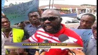 Members of Civil Society Organisations protest electricity fixed charge