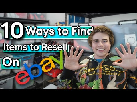 10 Ways I Find Items to RESELL on EBAY! Sourcing for PROFIT! (2021)