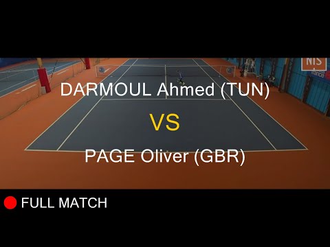 DARMOUL Ahmed (TUN) VS PAGE Oliver (GBR) - Open Super 12 Auray 2020