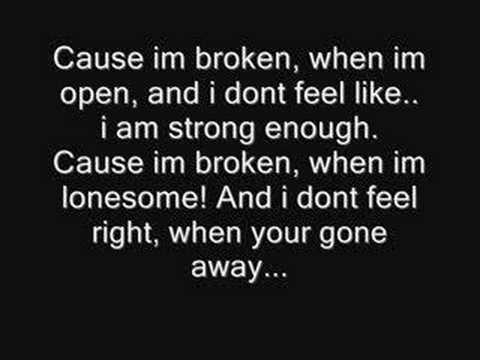 Broken-Seether & Amy Lee from Evanescence(Lyrics) HQ FULL