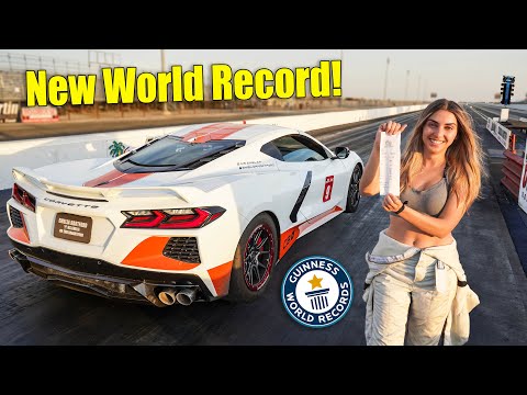 We Broke The WORLD RECORD AGAIN!!! Fastest C8 Corvette On Planet Earth!