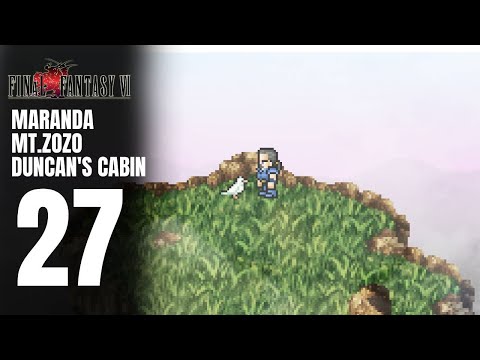 Final Fantasy VI Pixel Remaster Platinum Trophy Gameplay Walkthrough Part 27 - Cyan