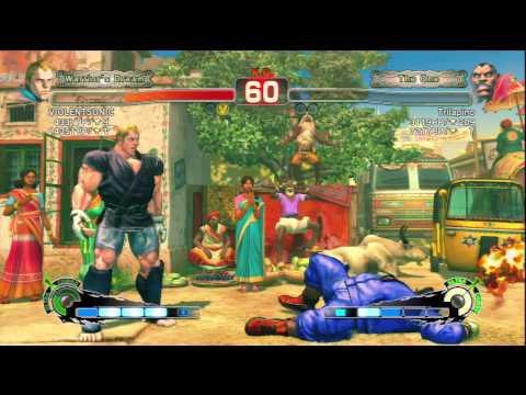 VIOLENTSONIC (Abel) Vs Trilapino (Balrog) SSF4 AE Ranked Matches - PSN