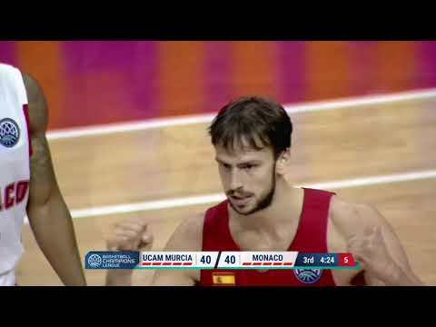 UCAM Murcia Game Highlights vs  AS Monaco
