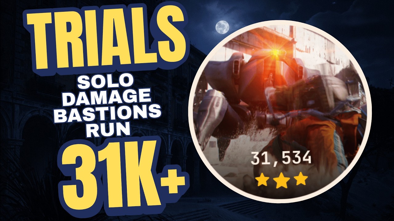 Solo Damage Bastions Trials Run 31K+ | ARC Raiders