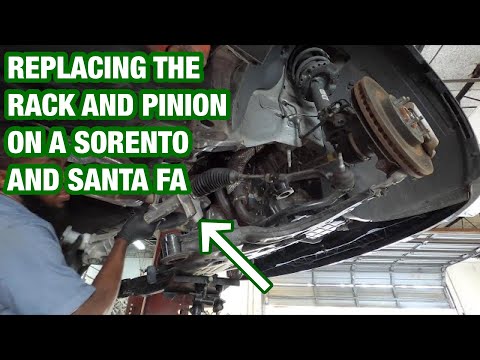 Replacing the rack and pinion on a Kia Sorento