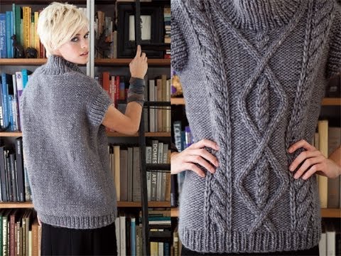 #8 Cap Sleeve Tunic, Vogue Knitting Winter 2011/12