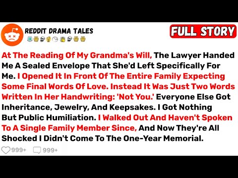 At The Reading Of My Grandma's Will, The Lawyer Handed Me A Sealed... - Best Reddit Stories