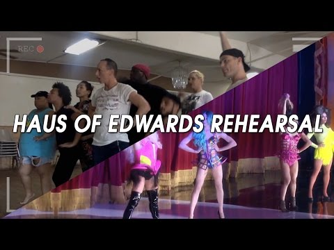 Haus Of Edwards Rehearsal | Gia Gunn