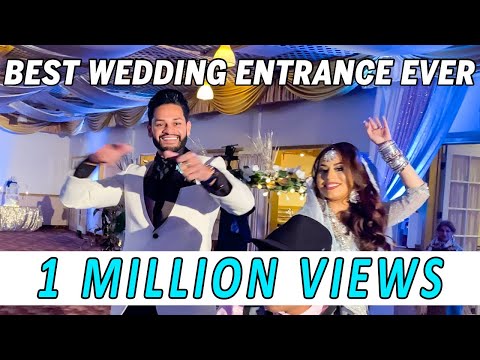 Best Wedding Entrance Ever - Danish and Rafaa + Bhangra Empire