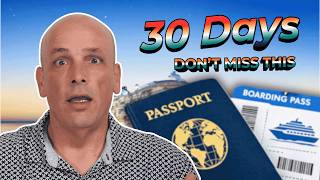 30 Days Before Your Cruise? Do These 8 Things First #cruisetips #cruisehack