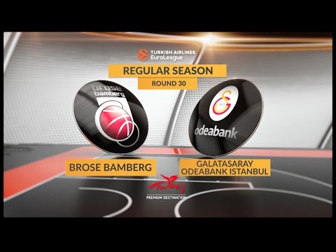 Highlights: Brose Bamberg-Galatasaray Odeabank Istanbul