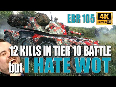 EBR 105: 12 kills Rockn Roll - World of Tanks