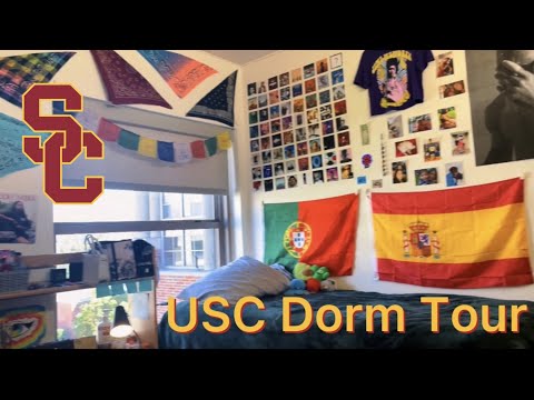 USC Dorm Room Tour❤️✌️