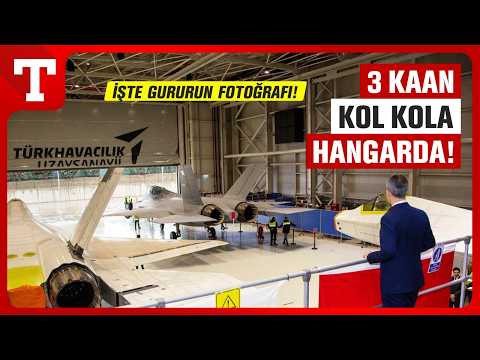 3 KAANs Spotted Side-by-Side! Haluk Görgün Visits TUSAŞ! - Türkiye Gazeti