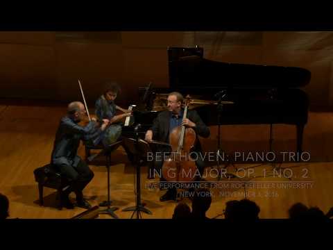 Beethoven Piano Trio No. 2 in G Major, Op. 1 No. 2  - Weiss Kaplan Stumpf Trio