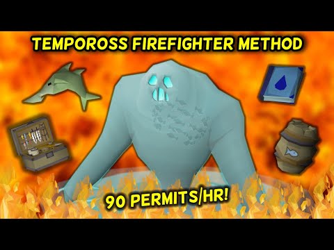 Tempoross Solo Firefighter Method Guide for Max Permits! - OSRS