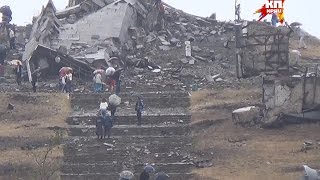 8 сентября 2014  г.  День освобождения Донбасса от фашистских захватчиков.  Жители Донбасса пришли на Саур-Могилу почтить память павших