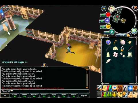 Runescape How to get 1-53 thieving Fast For Desert Treasure by Mager xD