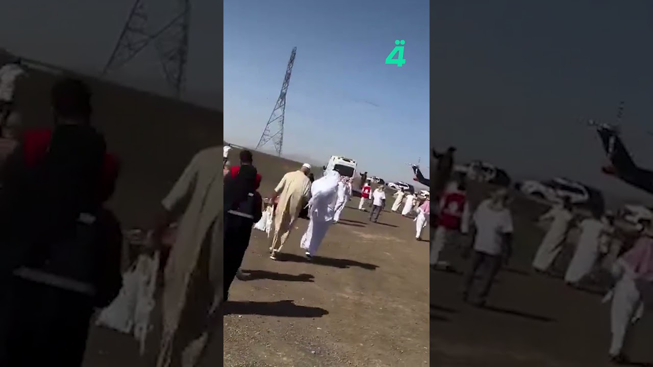 فيديو | طائرة إسعاف سعودية تنقذ حاجة عراقية تدهورت حالتها في حائل أثناء توجهها إلى الحج