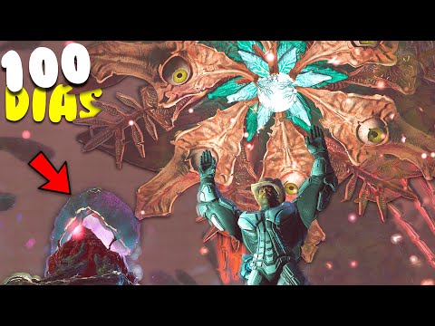 100 DÍAS EN ARK: GENESIS 2 - LOS MÁS PELIGROSO QUE VERÁS HOY (FARMEAR MUTÁGENO) #8