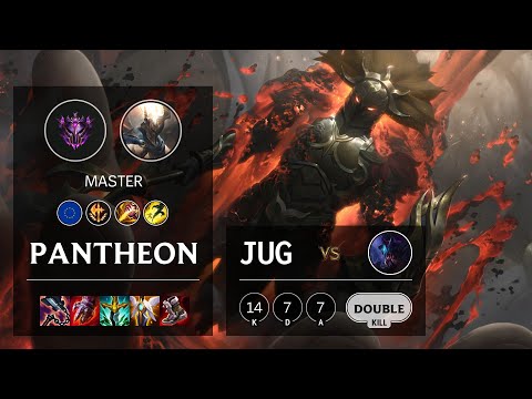 Pantheon Jungle vs Rek'Sai - EUW Master Patch 11.5