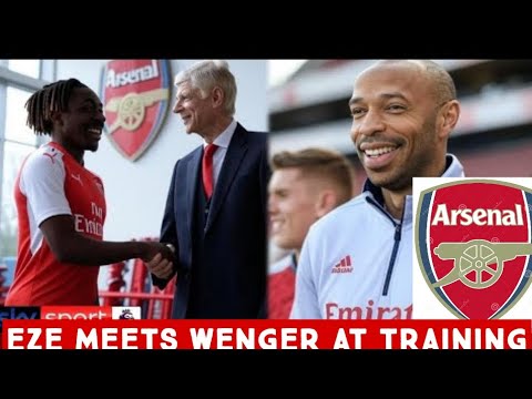 EBERECHI EZE SHOCKS ARSENAL LEGENDS WITH INSANE SKILLS AND JAW-DROPPING GOAL IN FIRST TRAINING!
