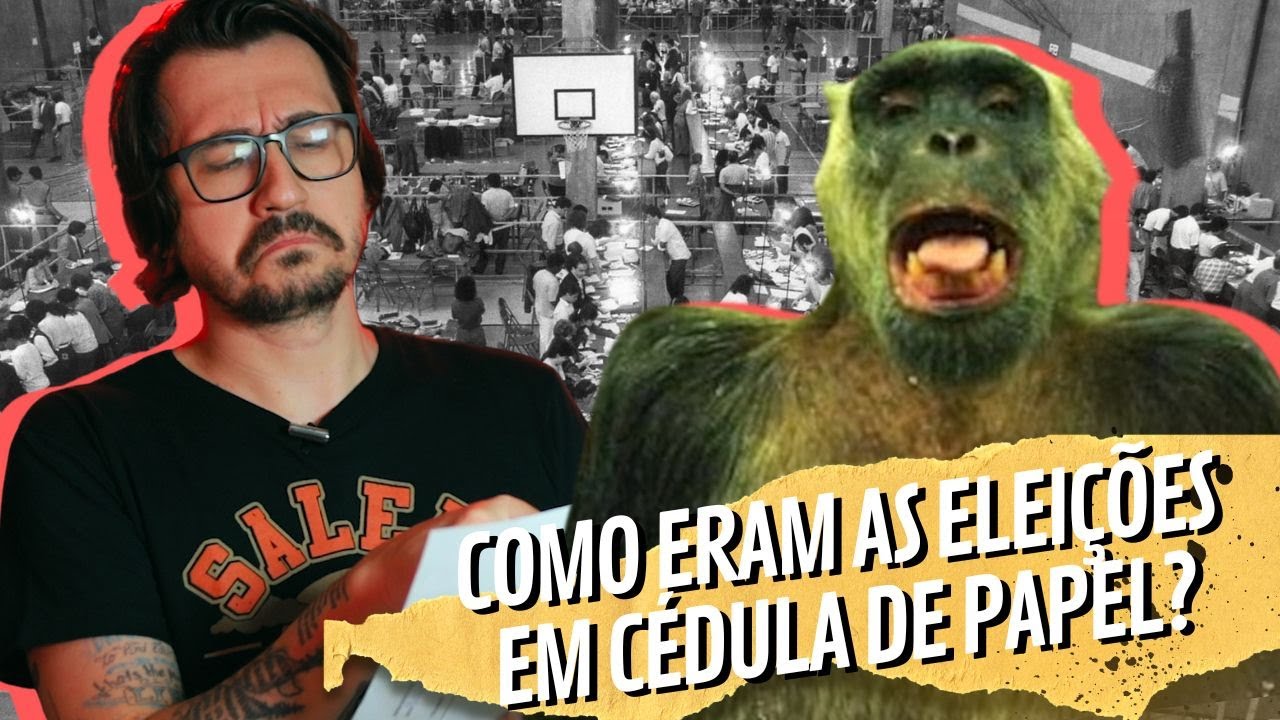 COMO ERAM AS ELEIÇÕES EM CÉDULA DE PAPEL? || VOGALIZANDO A HISTÓRIA