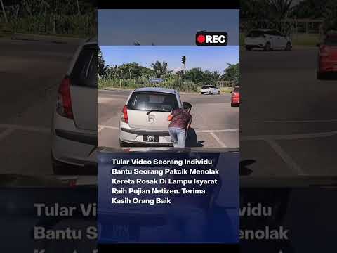 Semoga abg murah rezeki dan traffic light sentiasa hijau #kimstrim #tolongmenolong #hatibersih