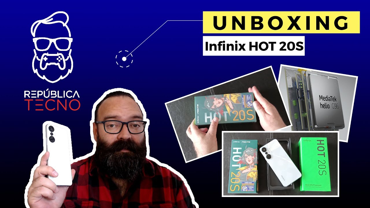Infinix Hot 20S, gran pantalla y batería para tus partidas de gaming