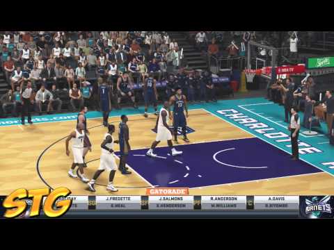 NBA 2k15 PS4 HD Gameplay - New Orleans Pelicans vs Charlotte Hornets!