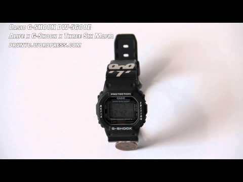 Casio G-Shock Alife Jordan Three Siz Mafia Sessions Most rare g-shock HD