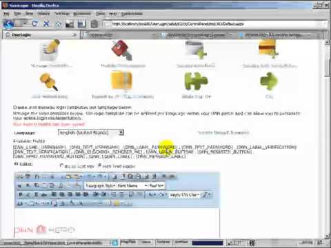 DotNetNuke Tutorial - Customize Login with Dynamic Login Module - part 2/2 - Video #175