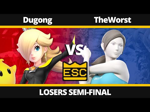 ESC 84 - Losers Semi-Final - Dugong (Rosalina & Luma) Vs. TheWorst (Wii Fit Trainer) SSBU Tournament