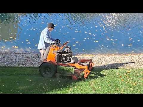 Bad Boy Revolt demo. 54" 27 HP