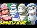 Evolution Of Wrinkly Kong 1995 2018