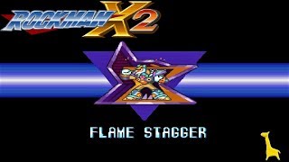 【ロックマンX アニコレ1】初見実況 ロックマンＸ2 #4 フレイム・スタッガー