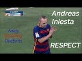 ANDREAS INIESTA- Respectful away standing ovations!!!