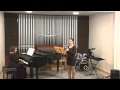 Eliška Chytilová hraje: Carl Baermann - Vortragsstück Nr.18