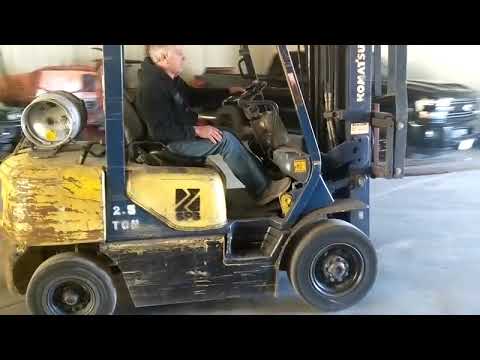 Komatsu FG25T-12 forklift for sale at auction | bidding closes February 13, 2019