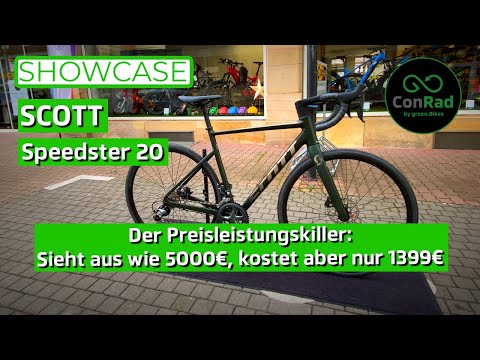 SCOTT Speedster 20 Bike [2022] mit Carbongabel | Kurzvorstellung [ConRad]