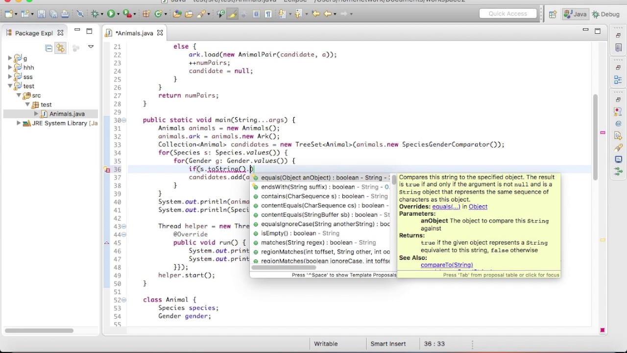 Java concurrency example -- Load the ark with multithreading part 1