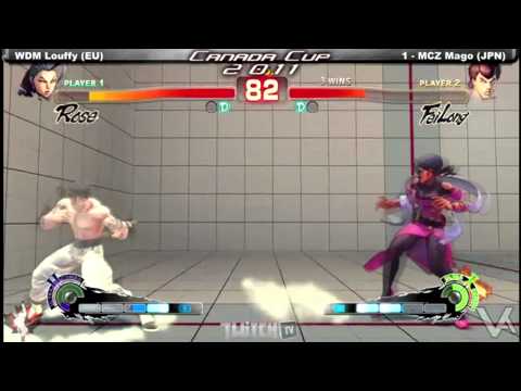 Canada Cup Gaming 2011 SSF4 AE WDM Louffy EU vs MCZ Mago JPN