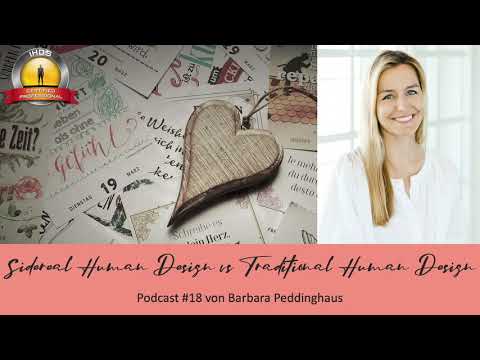 Sidereal Human Design vs tropical (traditional) Human Design