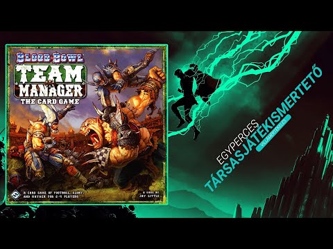 #228. Blood Bowl: Team Manager | Egyperces társasjátékismertető - Game-Obscura